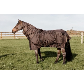 Turnout rug all weather waterproof pro autumn brown 