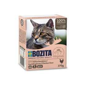 Bozita Chunks in Jelly with Chicken Liver 370g